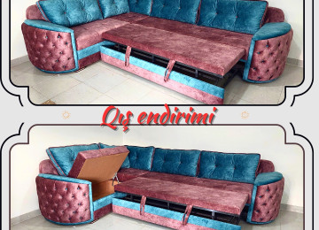 DİQQƏT! Möhtəşəm ENDİRİM!. Nəhəng Nepal künc divanı