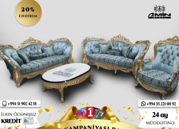 "Amin Mebe"l 30% Endirim şirkəti Hər zövqə uyğun mebellərin