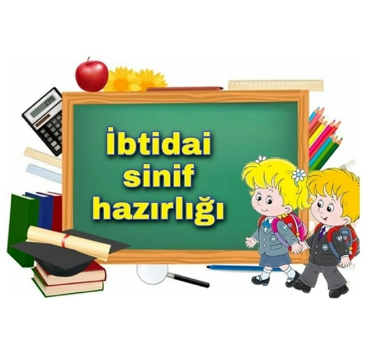 İbtidai sinif müəllimi Mektebe qeder uşaqlarin mektebe hazirliği. Maraqli, şekilli