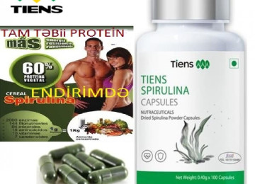 “Spirulina” -Övladlarınızın və Sizin Sağlamlığız Üçün Tam