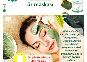 “Spirulina” -Övladlarınızın və Sizin Sağlamlığız Üçün Tam
