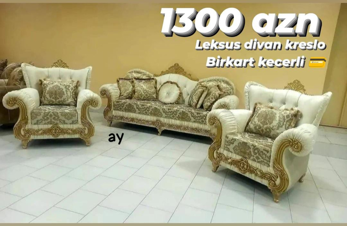 Divan kreslo desti *leksus divan kreslo desti* Ay sonunadək dest cəmi 1300 azn