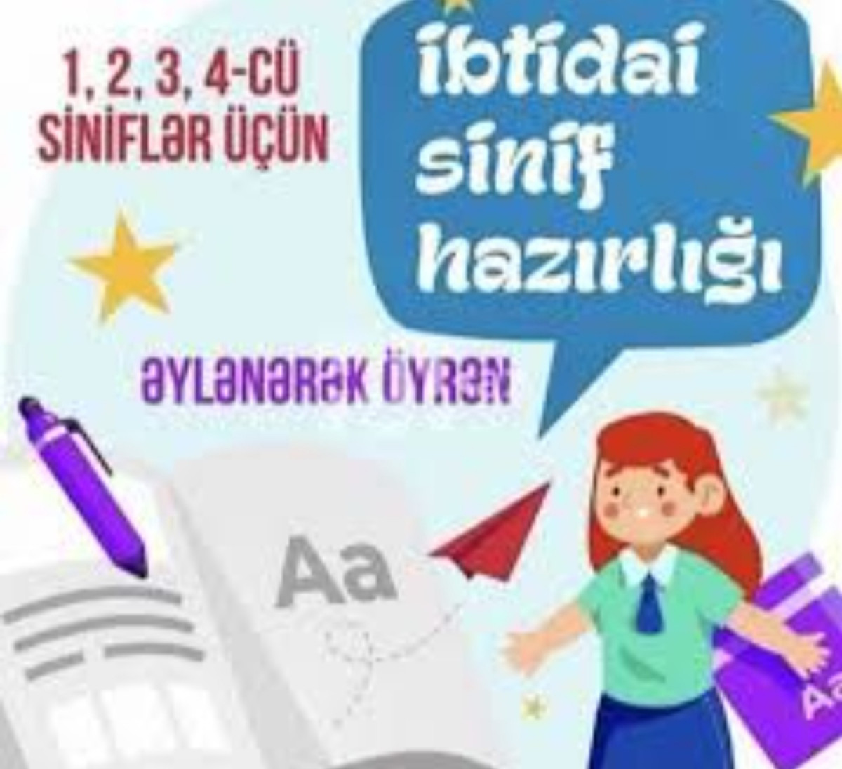 1-4 cü siniflər üçün hazirliq Övladınızın dersleri ile meşğul olmağa zamanınız çatmır?
