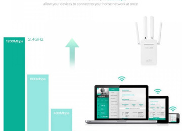 Pix-Link Wifi Siqnal Gücləndirici Artırıcı Repeater 4