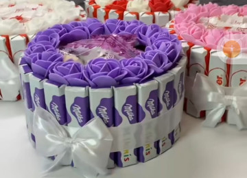 Buket sokoladlar sifarisle hazirlanir.Sifarisler en az 1-2