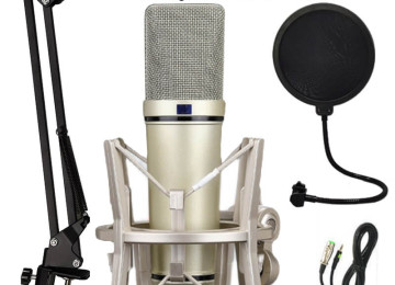 Metal Professional Mikrafon Youtube Tiktok Studia Səhnə