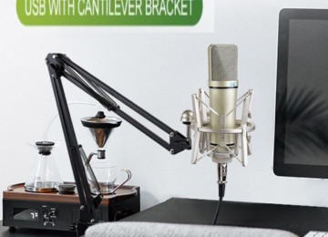 Metal Professional Mikrafon Youtube Tiktok Studia Səhnə