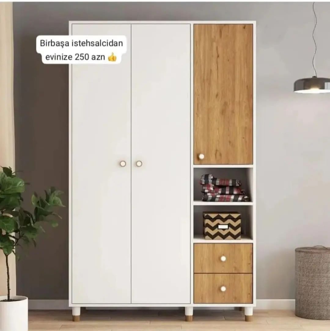 Dolab Sifarişlə hazırlanır Rəng seçimi var Ölçü