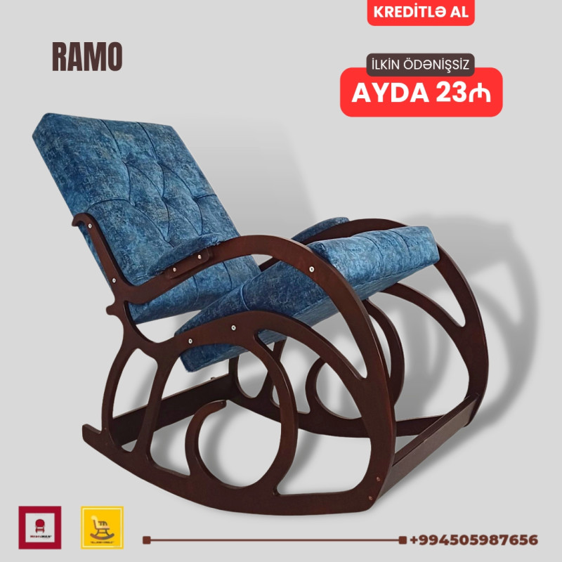 Yellənən kreslo RAMO | KREDİTLƏ RAMO yellənən kreslo ilkin ödənişsiz kreditlə ayda cəmi