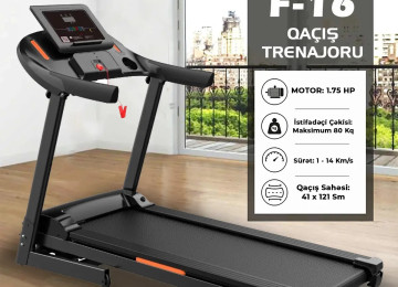 Burada bir çox qaçış trenajoru yerləşdirilmişdir, sağa