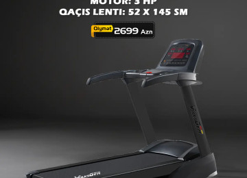 Burada bir çox qaçış trenajoru yerləşdirilmişdir, sağa