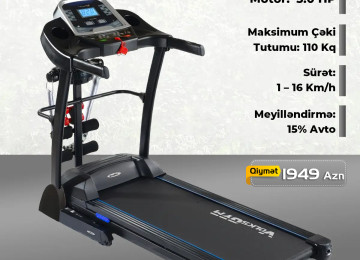 Burada bir çox qaçış trenajoru yerləşdirilmişdir, sağa