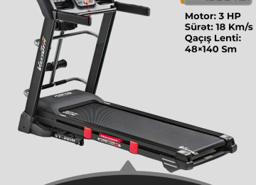 Burada bir çox qaçış trenajoru yerləşdirilmişdir, sağa