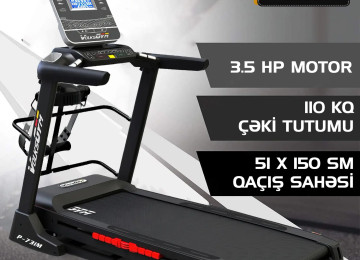 Burada bir çox qaçış trenajoru yerləşdirilmişdir, sağa