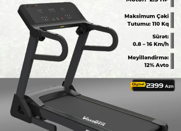 Burada bir çox qaçış trenajoru yerləşdirilmişdir, sağa