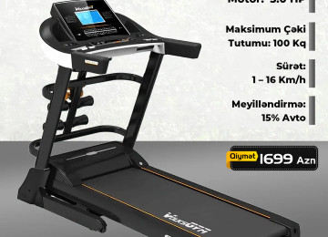 Burada bir çox qaçış trenajoru yerləşdirilmişdir, sağa