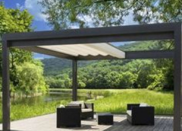 kafelərde perqola sistemlərinin quraşdırılması, ofislerde