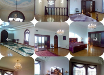 Villa satılır Ağ şəhər, H.Aslanov qəsəbə,870 kv,13 sotda 4