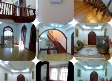 Villa satılır Ağ şəhər, H.Aslanov qəsəbə,870 kv,13 sotda 4