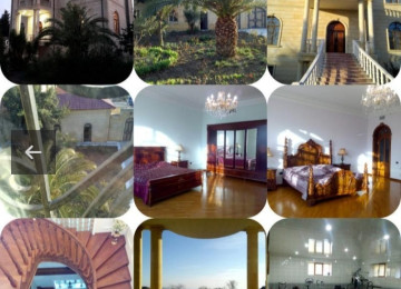 Villa satılır Ağ şəhər, H.Aslanov qəsəbə,870 kv,13 sotda 4