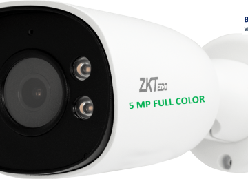 5MP Mini Bullet 3.6mm (BS-855P12C-S7-C) ZKTeco –İP camera