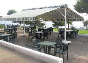 Motorlu qoşa açılan tent. T tipli tent sifarişi Bakıda. T