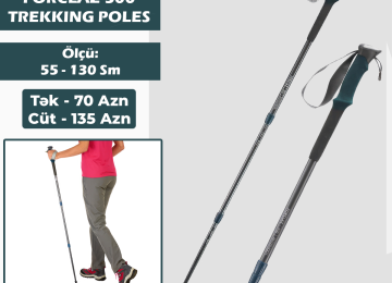 Skandinav gəzinti çubuqları (trekking poles stick) Hər