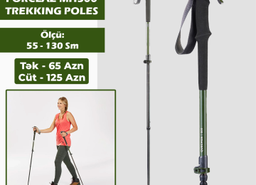 Skandinav gəzinti çubuqları (trekking poles stick) Hər