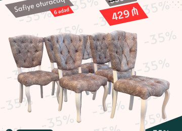 35% real endirimdən yararlanın! Kreslo tək rahat və geniş