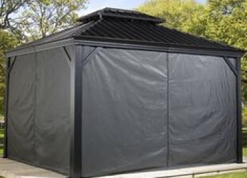 kolgelik ucun bisetka qurulmasi, kolgelik ucun besedkalarin