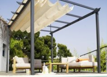 Mexaniki tent, relsli tent sifarişi, perqole sifarişi,