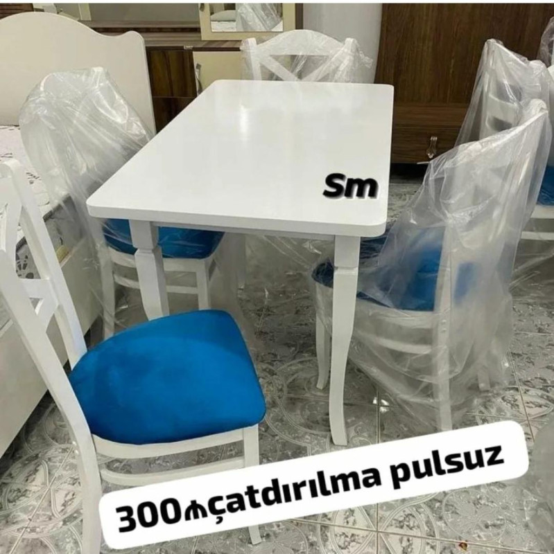 Stol stul desti *Dəyərli müştərilərimiz ay sonuna kimi stol stul dəstirimiz