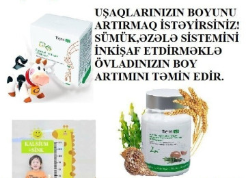 " Uşaqlar Üçün İonlaşdırılmış Kalsium Tozu "-Dünyada