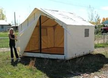 küləyə davamlı çadır sisteminin hazırlanması,yağışdan