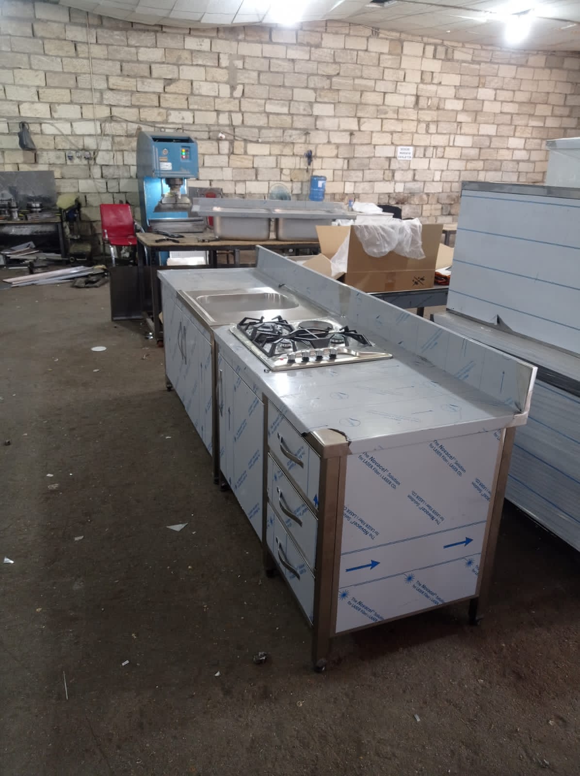 istənilən ölçüdə restaran tipli mətbəx avdanliqlarının