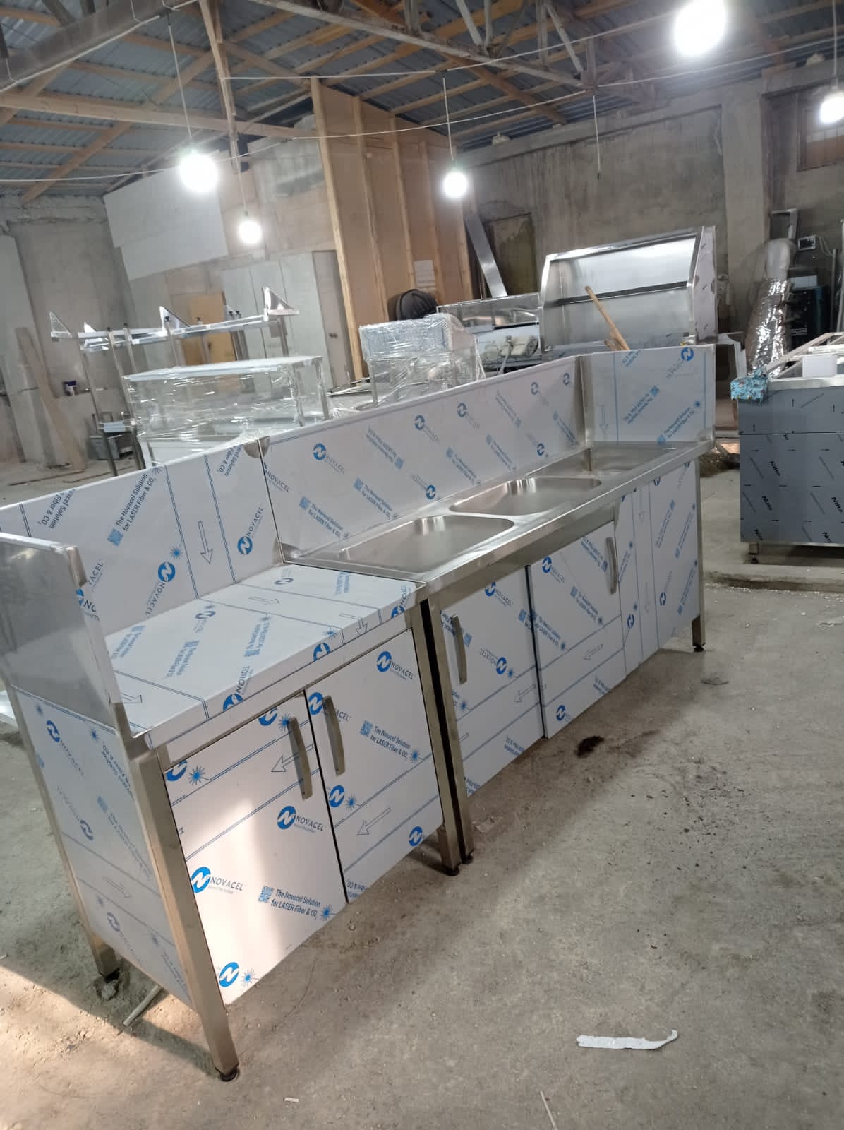 istənilən ölçüdə restaran tipli mətbəx avdanliqlarının