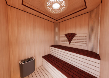 RVR Sauna MMC olaraq Sauna, Türk hamamı, Buxar otağı,