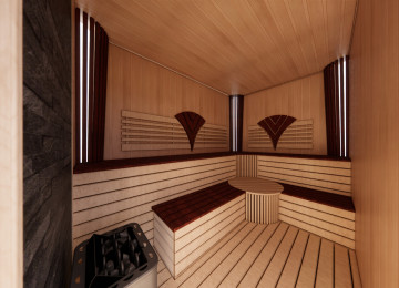 RVR Sauna MMC olaraq Sauna, Türk hamamı, Buxar otağı,
