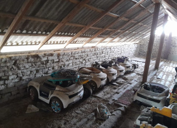 Ümumilikde 27 eded masindir.7 ededi ideal