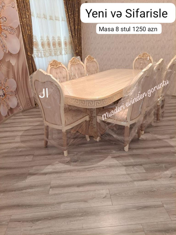 Stol stul desti Yeni və Sifarisle ‼️Masa desti ✔️Reng secimi var ✔️Yüksək