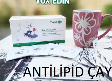 “Antilipid Çayı"-Jenşenli,Yaşıl,Tam Təbii. Sual və
