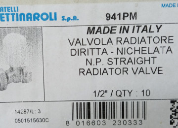 PETTİNAROLLİ-made in İtaly.! \\--\\ Ventil radiator
