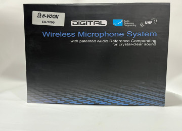 Mikrafon kabelsiz Hwokal eu 5200 Mikrofon, ses dalgalarını