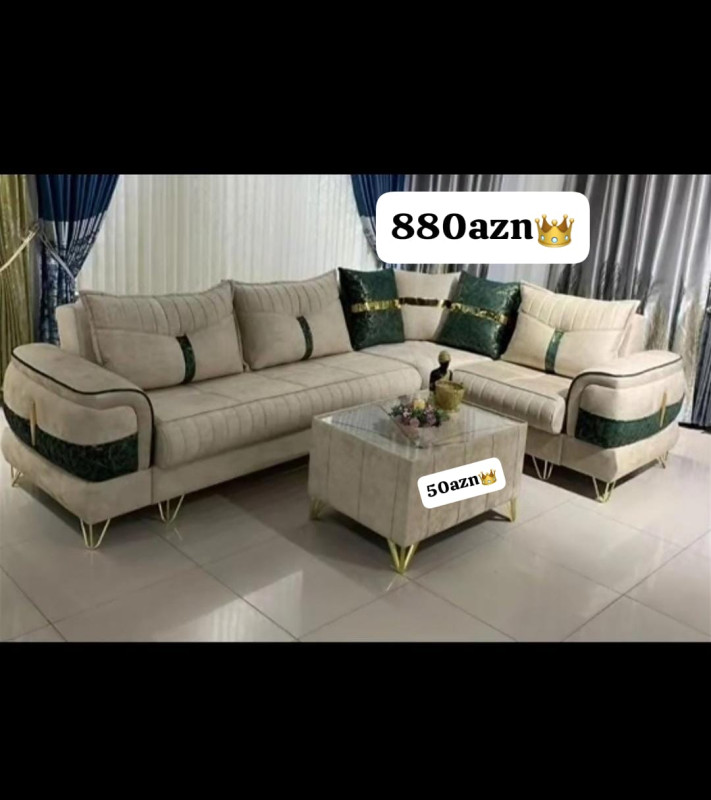 Divan künc madel Divan 880 olcu:3×2 Reng secimi var(jurnal masasi50azn)