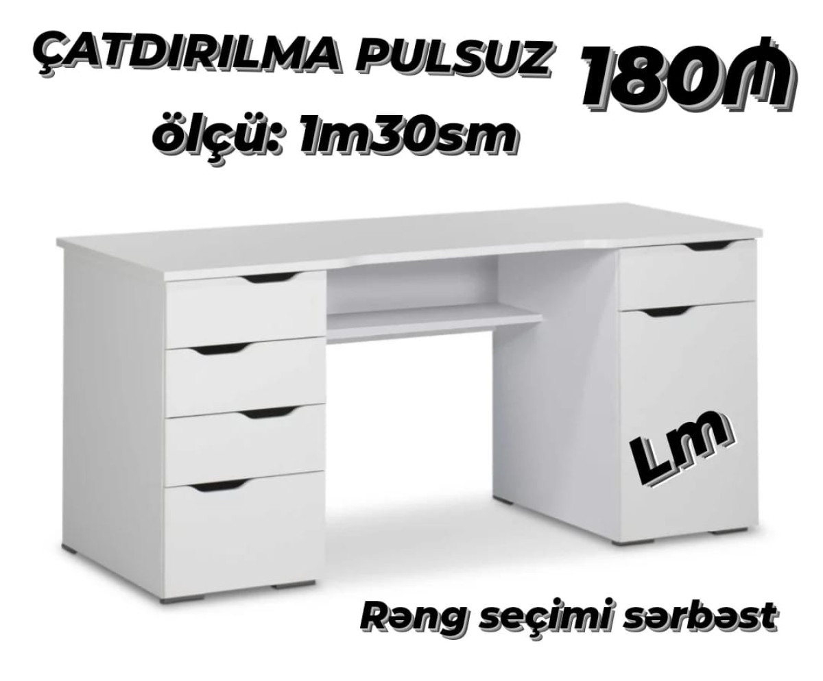 Yazı masası *Yazı masası / iş masası* _*EMDİRİMLƏ*_ Qiymət : *180₼*