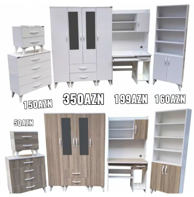 Gənc mebel dəsti Gənc dəsti mebeli Sifarişlə hazırlanır Rəng seçimi var