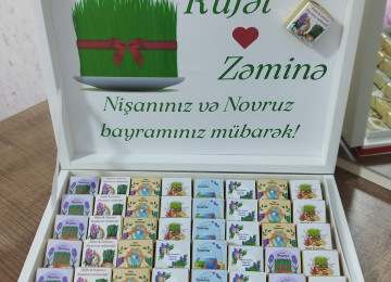 Novruz bayram xoncasi sifarisle hazirlanir.Sifarisler en az