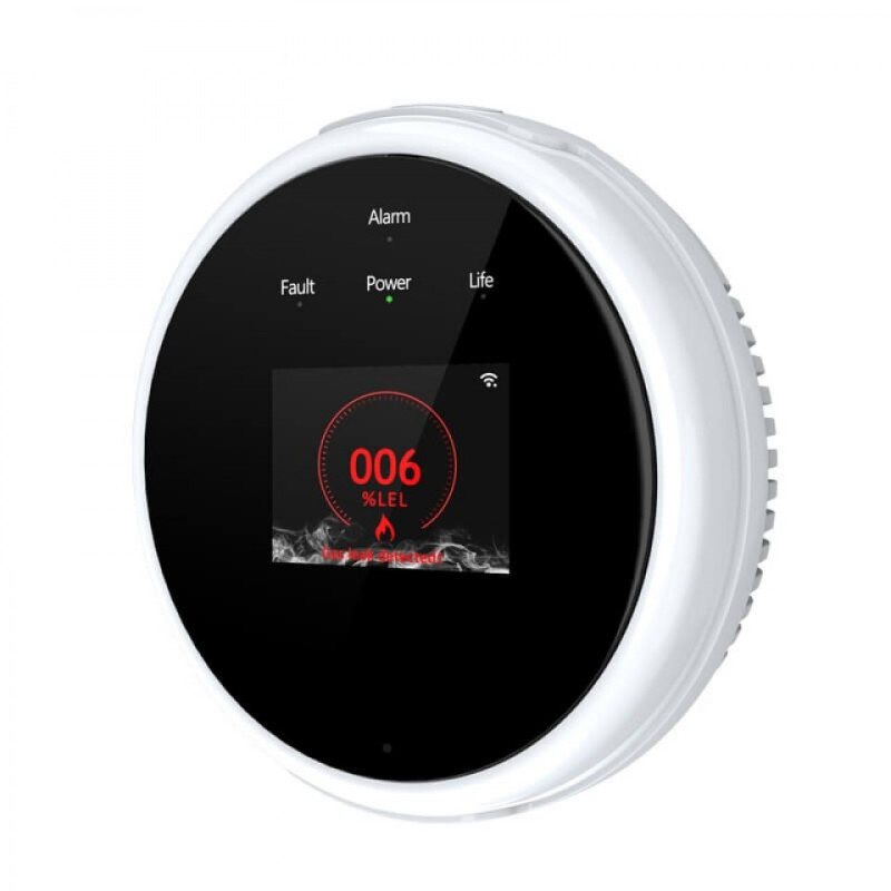 Tuya Wifi Qaz Yanğın Detektoru Yeni. Çatdırılma var Tuya Wifi Metan Qaz Neft Qaz Yanğın