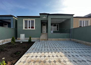 Savalan qes.3 sotda 120 kvm.3 otaqli qoşa daşla tikilmiş