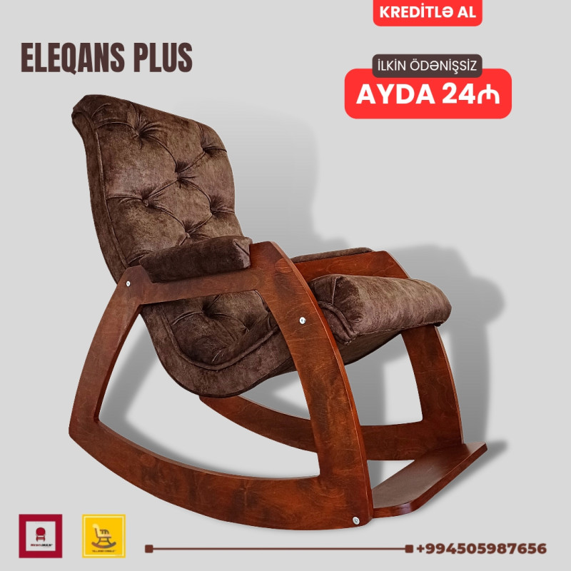 Yellənən kreslo ELEQANS PLUS | KREDİTLƏ Yeni model ELEQANS PLUS yellənən kreslo modelini ilkin